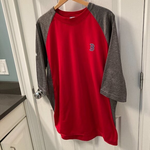 Vintage Boston Red Sox Majestic Thermabase Activewear Shirt Size XL - Picture 4 of 10